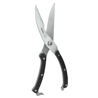 Metaltex Steel Poultry Scissor, 25cm, Black