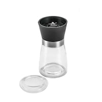 Picture of Metaltex Glass Salt And Pepper Mills Picante, Black