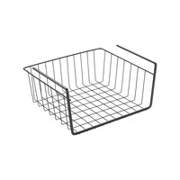 Picture of Metaltex Steel Undershelf Basket, 30cm, Black