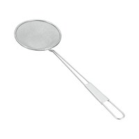 Picture of Metaltex Stainless Steel Tinned Double Mesh Skimmer, 20cm, Silver