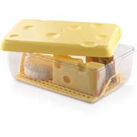 Snips Cheese Storage Container, Yellow & Transparent, 3L