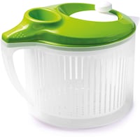 Picture of Snips Wash & Dry Salad Spinner, White & Green, 3L