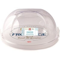 Picture of Snips Round Cheese Box, Transparent, 27 x 26 x 14cm