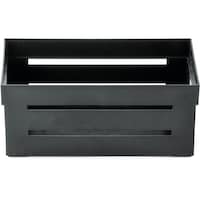 Snips Polystyrene Storage Box, Black, 2L