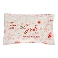 Smileplus Smile Pure Rose Water Baby Wipes, 10 Wipes - Pack of 5