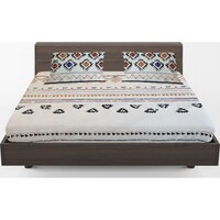 Home Tex Cotton Cleta Printed Flat Bedsheet Set, Multicolour - Carton of 14