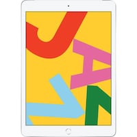 Picture of Apple 7th Gen iPad, 4G, 128GB, 10.2inch, Silver (Refurbished)