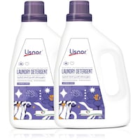Lisnor Saffron Laundry Liquid Detergent, 2L - Carton of 8