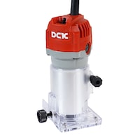 DCK Professional Electric Trimmer, 550W, 6.35mm, Red & Black