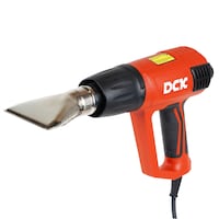 DCK Professional Electrical Heat Gun, 2000W, Red & Black