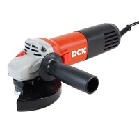 DCK Professional Electric Angle Grinder with Handle, 850W, Red & Black