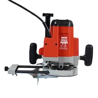 DCK Professional Electric Wood Router, 1850W, 12.7mm, Red & Black