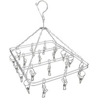 Picture of Space Saving Square Shape Hangers with 20 Clips