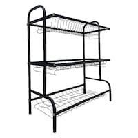 Picture of Dingo 3-Tier Dish Drying Rack, Black