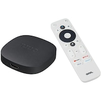 Onn Google TV 4K Streaming Box with Remote Control