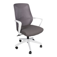 Picture of AM Low Back Office Chair with Adjustable Height, Grey, OC-14B