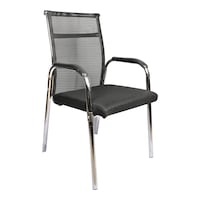 Picture of AM Mesh Design Visitors Chair, Black, 329