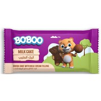 Bobo Milk Cake with Chocolate Filling, 30g - Carton of 12