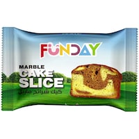 Funday Marble Slice Cake, 45g - Carton of 12