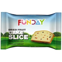 Funday Dried Fruits Clice Cake, 45g - Carton of 12