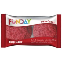 Picture of Funday Red Velvet & Cream Filling Twin Muffin, 50g - Carton of 20