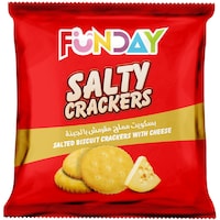 Picture of Funday Rounded Shape Cheese Flavour Crackers, 36g - Carton of 8