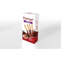 Picture of Funday Fun Stix Milk Chocolate Sticks with Almonds, 36g - Carton of 12