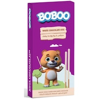 Bobo White Chocolate Stix, 30g - Carton of 12