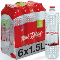 Mai Dubai Water in Shrink Wrap, 1.5L - Pack of 6