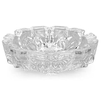 Picture of Pulcon Glass Ashtray, Clear, 13x13x3.8cm - Carton of 24 Pcs