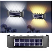Picture of Next Life 10 LED Solar Updown Wall Lights, Warmwhite & White - Pack of 2