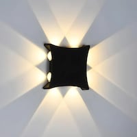 Picture of Next Life Wall Sconce Lamp, Black, 8LED
