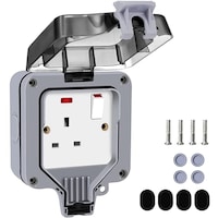 Next Life Wall Electrical Outlets, 13A, Single Normal Socket