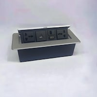 Next Life Table Popup Socket for Office, 250V 16A, Silver