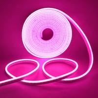Next Life LED Neon Rope Strip Light, Pink, 12V, 5M