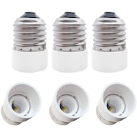 Next Life E27 to E14 Bulb Base Adapter - Pack of 6