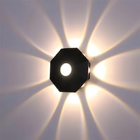 Picture of Next Life Modern Outdoor Nordic Wall Light for Balcony, Black