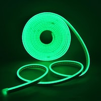 Next Life LED Neon Rope Strip Light, Green, 12V, 5M