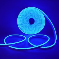 Next Life LED Neon Rope Strip Light, Blue, 12V, 5M