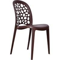 Al Mubarak Fibber Dot Chair, Brown