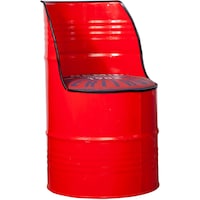 Picture of Al Mubarak Heavy Duty Metal Chair, Red
