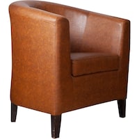 Al Mubarak Single Seater Sofa, Brown