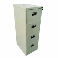 Picture of Al Mubarak 4 Layer Steel Office Drawer with Lock, WG-4, Grey