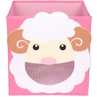 Al Mubarak Sheep Design Storage Box, Pink