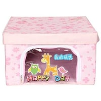 Picture of Al Mubarak Animal Design Storage Box with Front Opening System, Pink