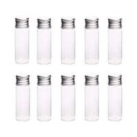 Picture of Glasstore Glass Sealed Sample Bottle with Screw Aluminum Cap, 15ml, Set of 10