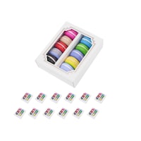 Picture of Fufu Clear Display Window 10 Macarons Packaging Box, Set of 12