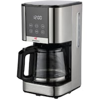 Picture of Mebashi Drip Coffee Machine with Digital Panel, ME-DCM1005, 1.5L, Stainless Steel
