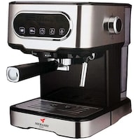 Mebashi Espresso Coffee Machine, ME-ECM2022, 1.5L, Chrome Black
