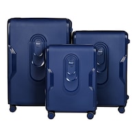 Picture of Pigeon Polypropylene Hard Shell Trolley Bag - Set of 3 Pcs